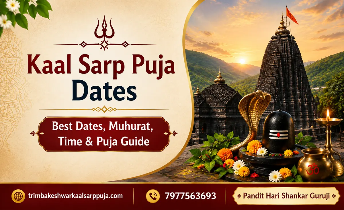 Kaal Sarp Puja Dates 2026: Best Dates, Muhurat, Time & Puja Guide