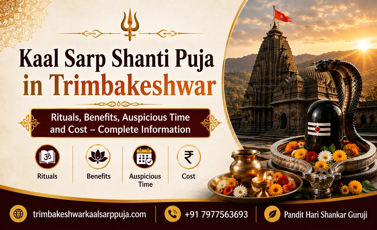 Kaal Sarp Shanti Puja: Vidhi, Benefits, Muhurat, Cost & Trimbakeshwar Guide