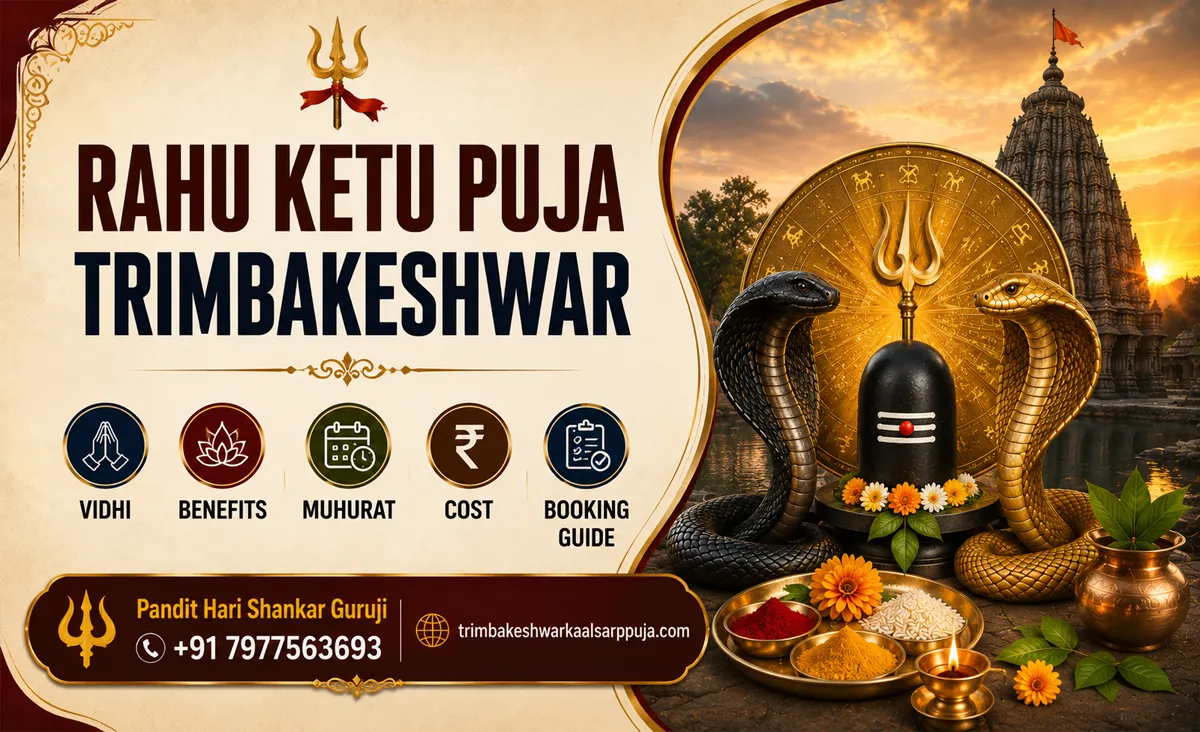 Rahu Ketu Puja Trimbakeshwar: Vidhi, Benefits, Muhurat, Cost & Booking